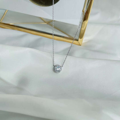 [Revel Jewelry]Luxurious Round Cut Necklace