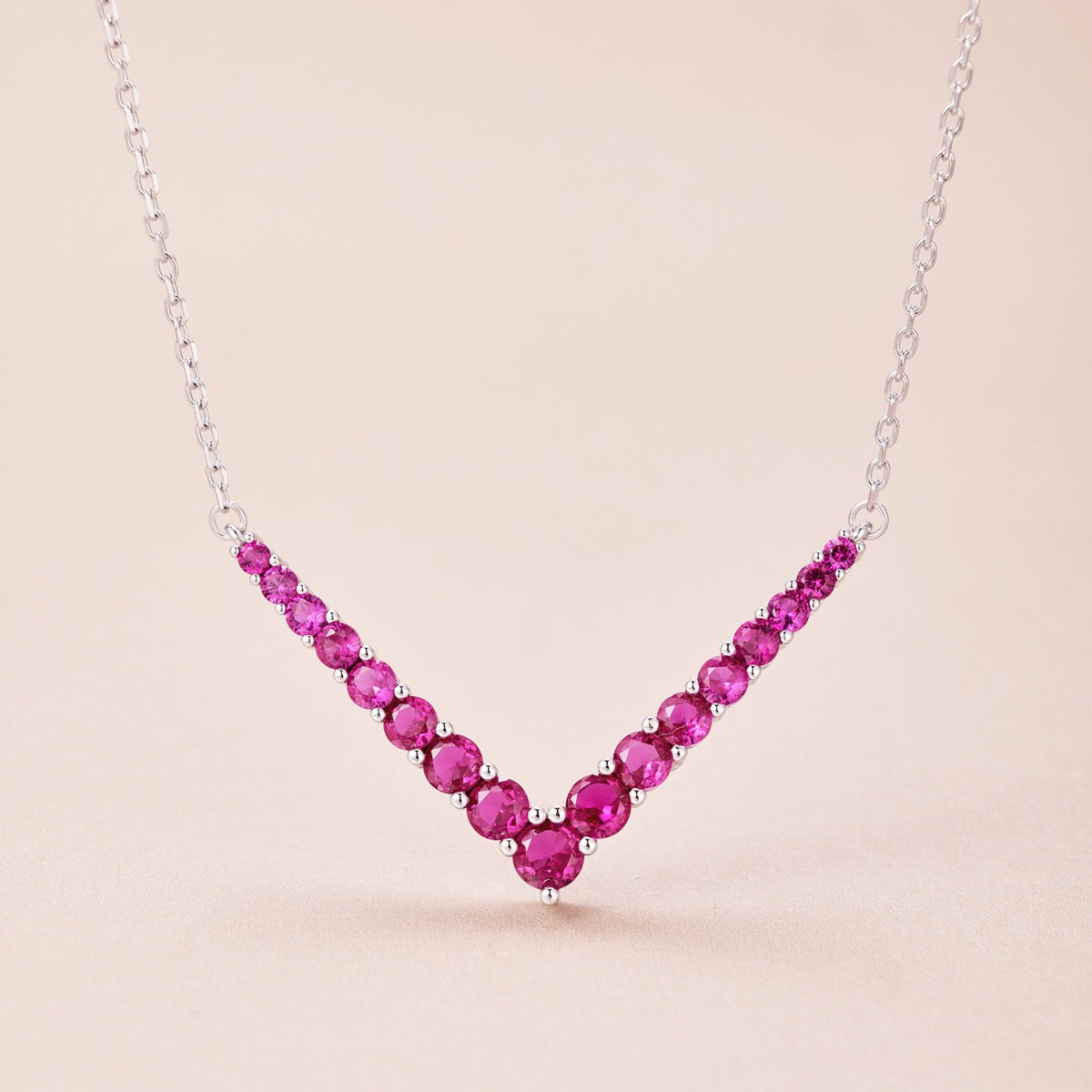 [Revel Jewelry]Ornate Round Cut Halskette
