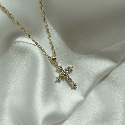 [Revel Jewelry]Zarte Kreuzkette