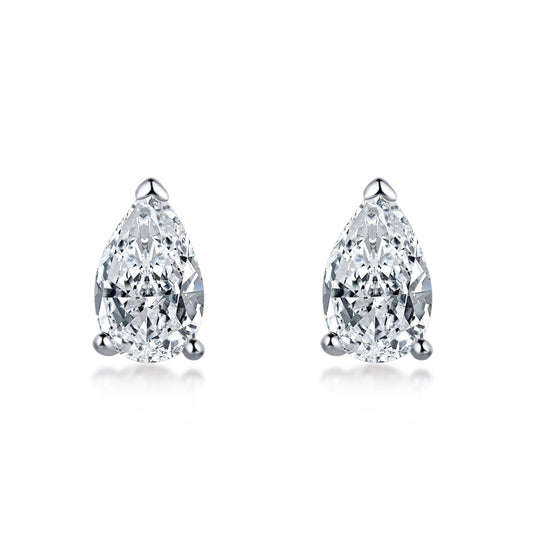 [Revel Jewelry]Ornate Water Drop Shape Earrings