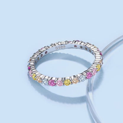 [Revel Jewelry]Elegant Vivid Round Cut Daily Ring