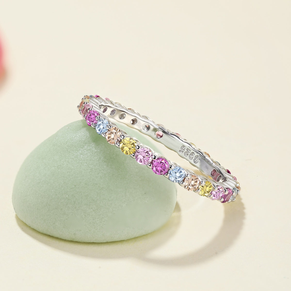[Revel Jewelry]Elegant Vivid Round Cut Daily Ring