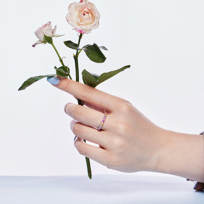[Revel Jewelry]Dazzling Resplendent Round Cut Party Ring