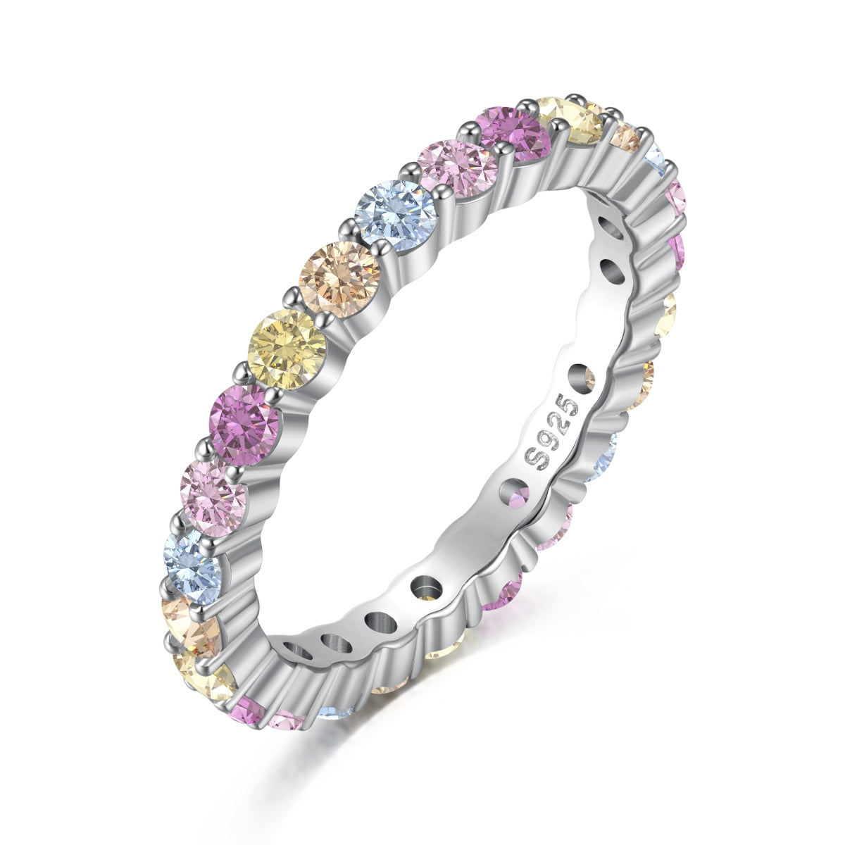 [Revel Jewelry]Elegant Vivid Round Cut Daily Ring
