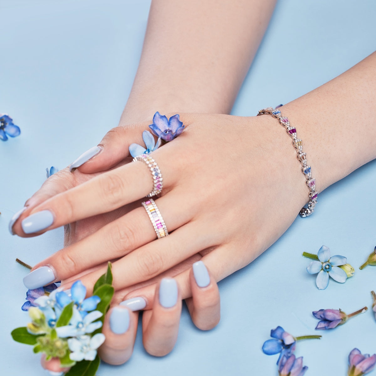 [Revel Jewelry]水滴型デイリーブレスレット