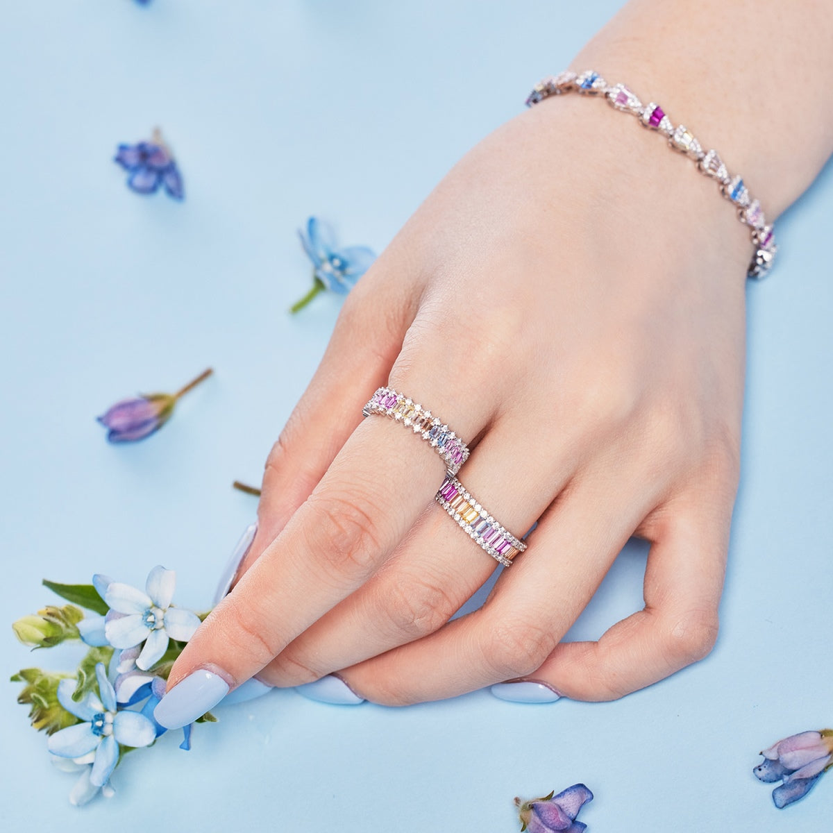 [Revel Jewelry]水滴型デイリーブレスレット