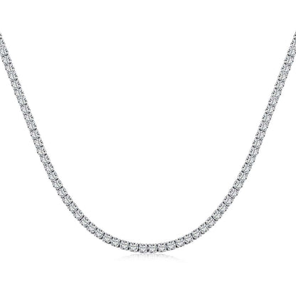 [Revel Jewelry]Elegant Tennis Chain Necklace