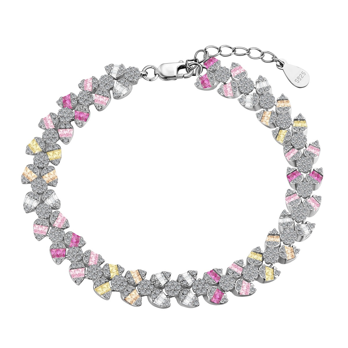 [Revel Jewelry]華奢な可憐な花形デイリーブレスレット