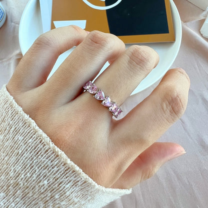 [Revel Jewelry]0.25 Carat Radiant Romance Heart Cut Lover Ring
