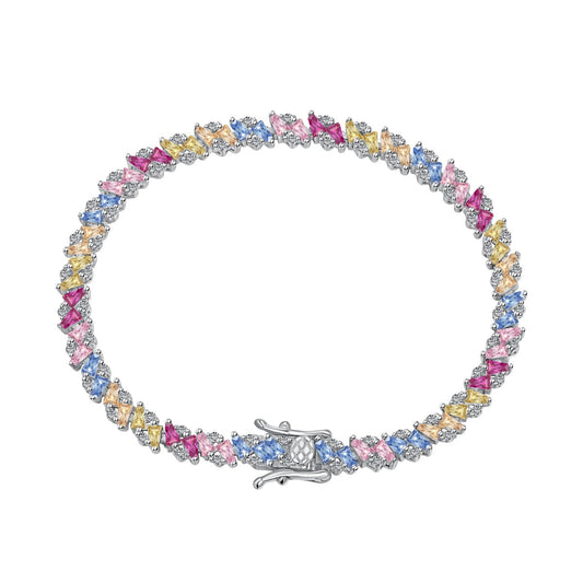 [Revel Jewelry]Ornates funkelndes Armband mit mehreren Schliffen für Partys