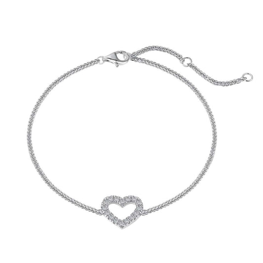 [Revel Jewelry]Heart Shape Lover Bracelet
