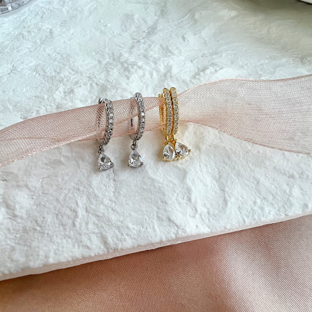 [Revel Jewelry]Luxurious Geometric Drop Earrings