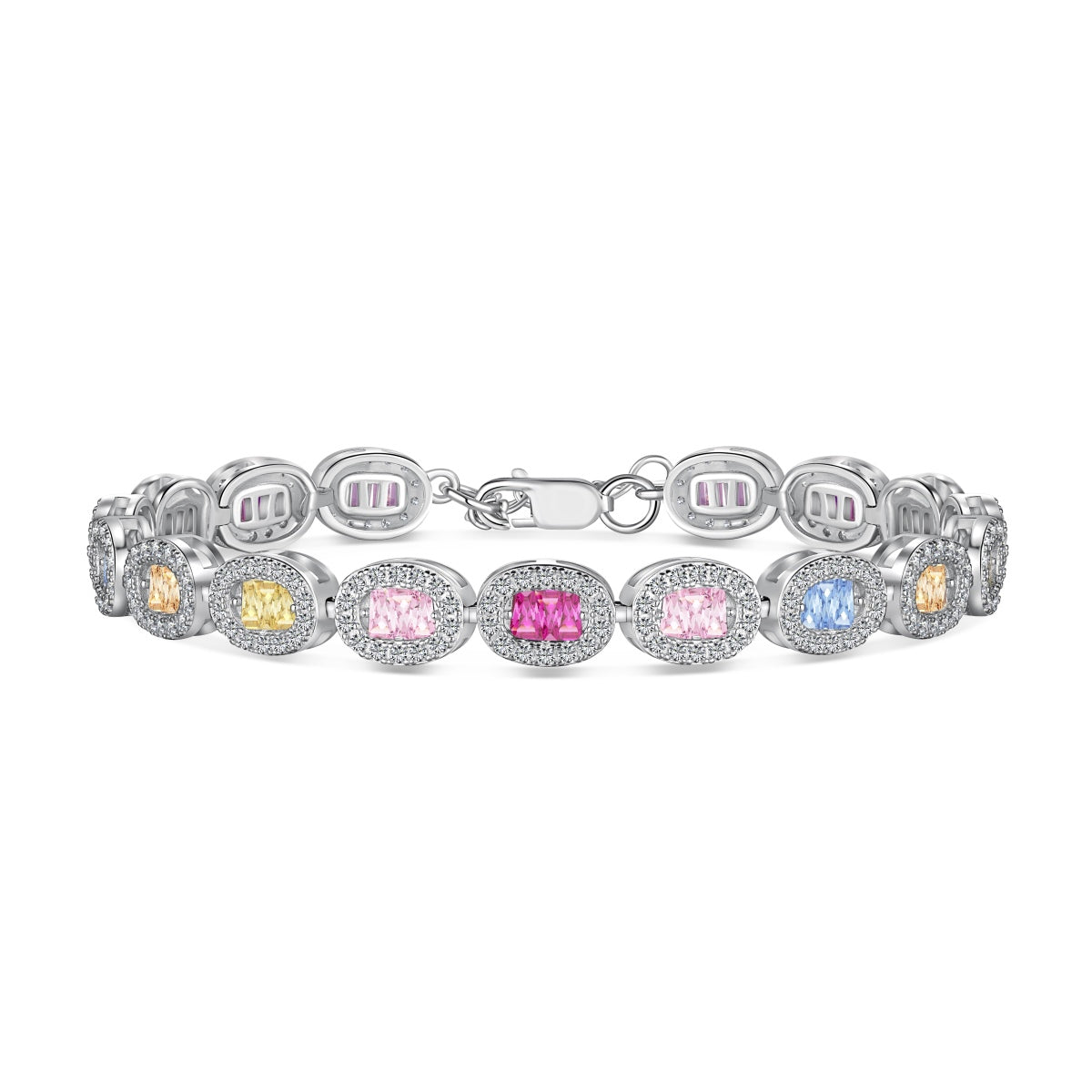 [Revel Jewelry] エメラルドカット装飾ブレスレット