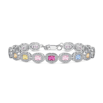 [Revel Jewelry] エメラルドカット装飾ブレスレット