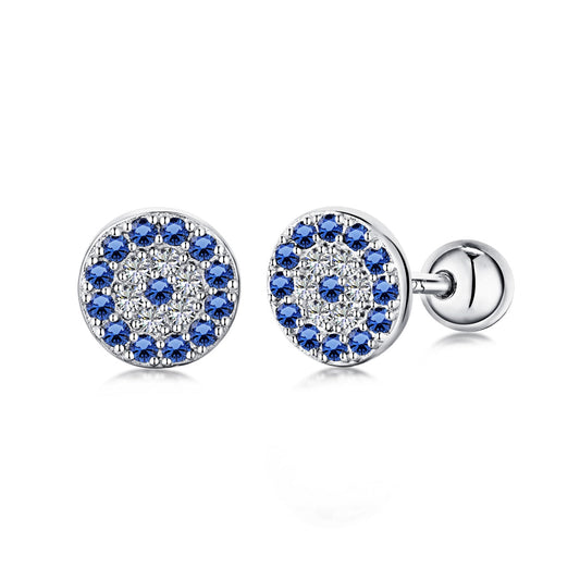 [Revel Jewelry]Devil's Eye Ear Bone Nail Earrings