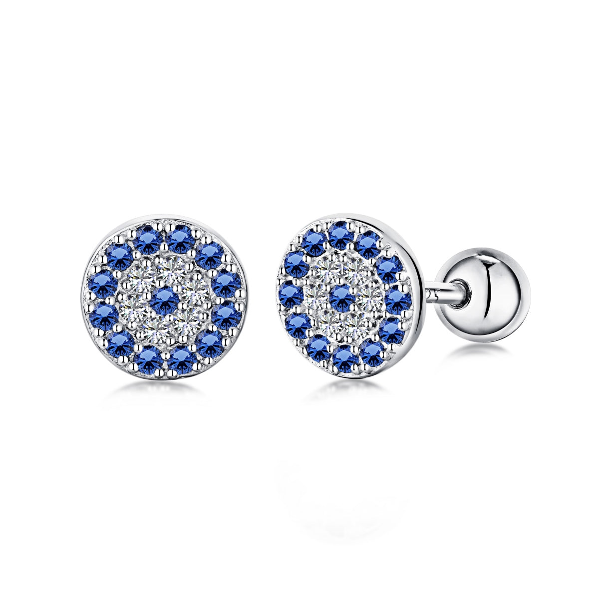 [Revel Jewelry]Devil's Eye Ear Bone Nail Earrings