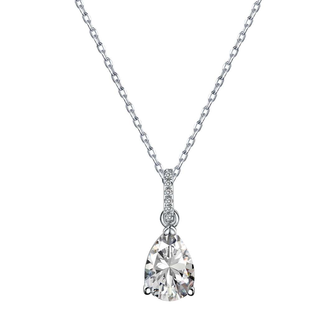 [Revel Jewelry]Delicate Water Drop Shape Fashion Necklace