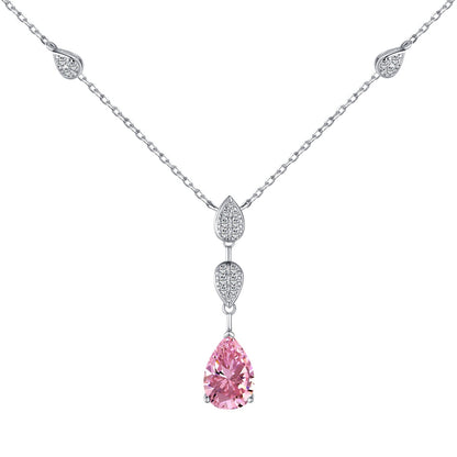 [Revel Jewelry]Dazzling Pear Cut Necklace