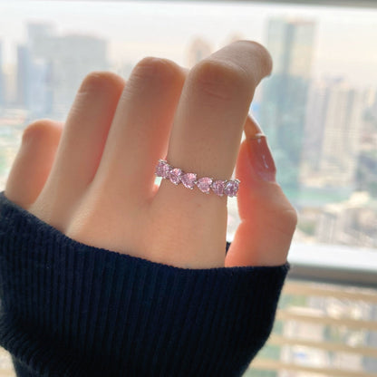 [Revel Jewelry]0.25 Carat Radiant Romance Heart Cut Lover Ring