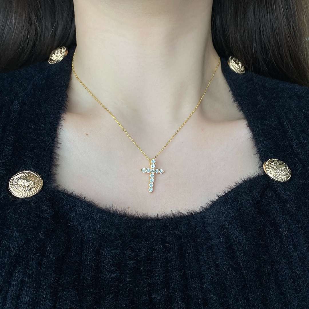 [Revel Jewelry]Einzigartige Halskette mit Kreuzform