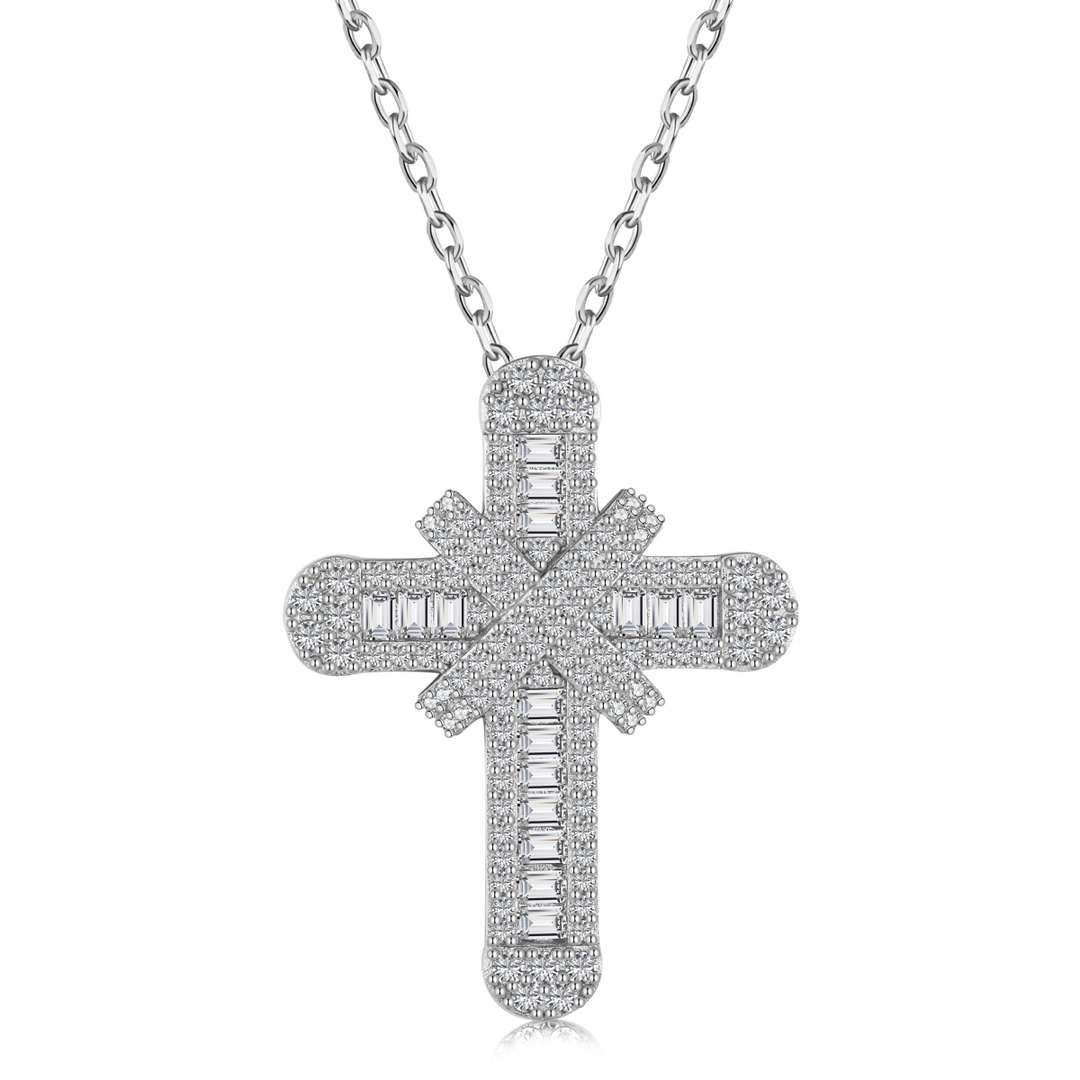 [Revel Jewelry]Gypsophila Mit Diamanten Halskette