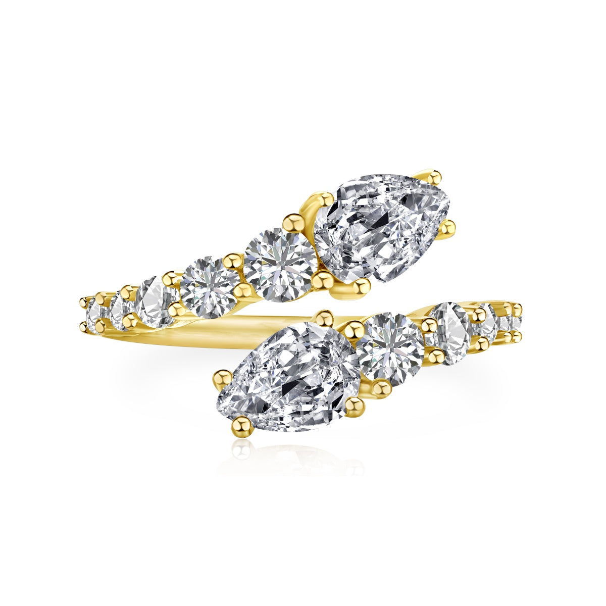 [Revel Jewelry]Delicate Lively Snake Shape Daily Ring
