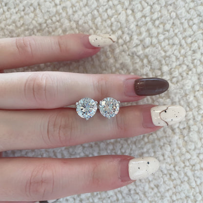 [Revel Jewelry]Dainty Round Shape Earrings
