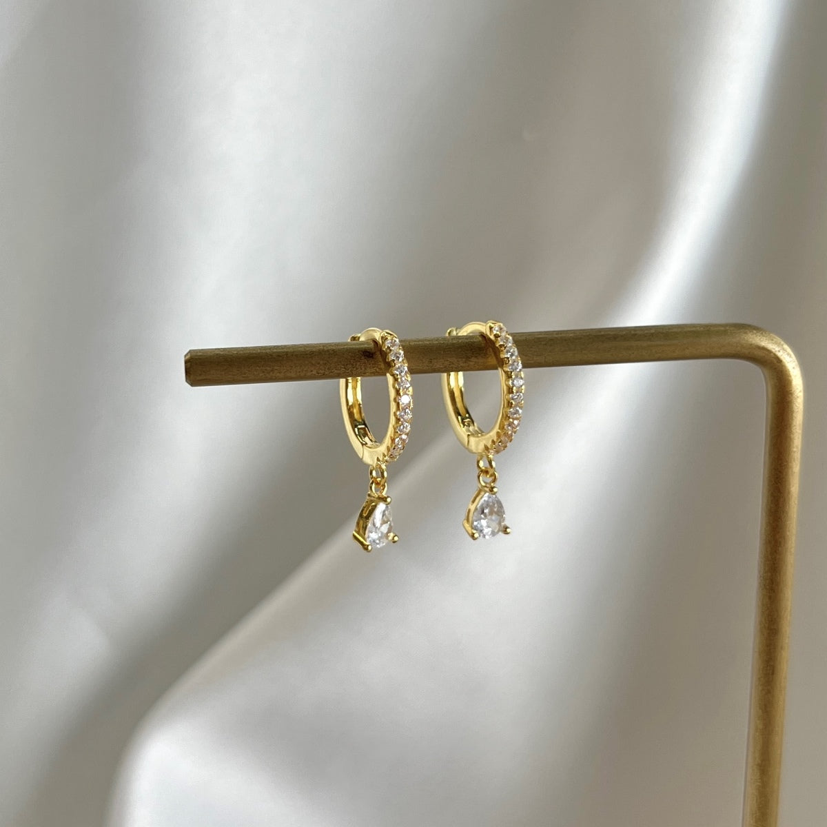 [Revel Jewelry]Luxurious Geometric Drop Earrings