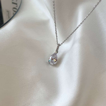 [Revel Jewelry]Delicate Water Drop Shape Fashion Necklace