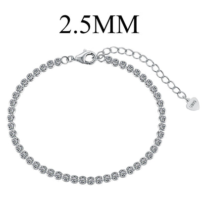 [Revel Jewelry]キラキラと輝くラウンドカットのデイリーブレスレット