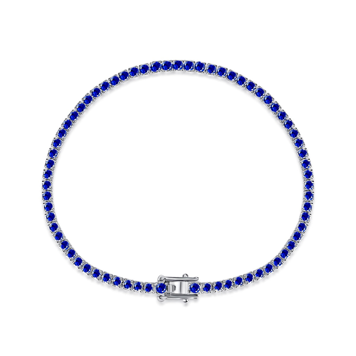 [Revel Jewelry] デイリー向けラウンドカットカラフルブレスレット
