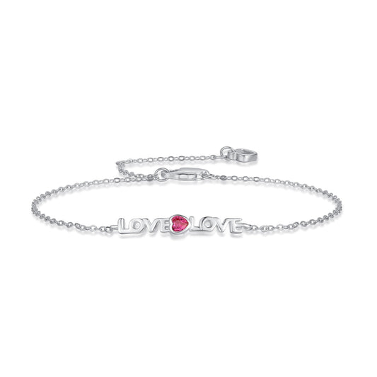 [Revel Jewelry] Romantisches Herzförmiges Partnerarmband