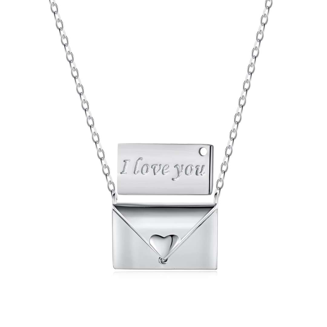 [Revel Jewelry]Herzförmige Umschlagkette zum Muttertag