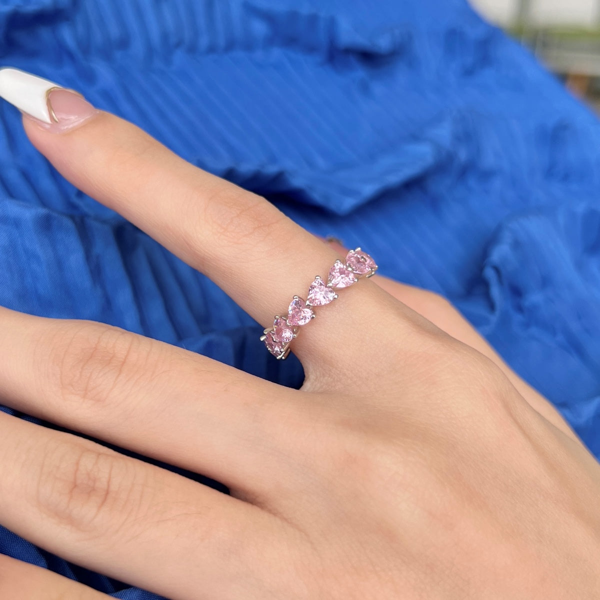 [Revel Jewelry]0.25 Carat Radiant Romance Heart Cut Lover Ring