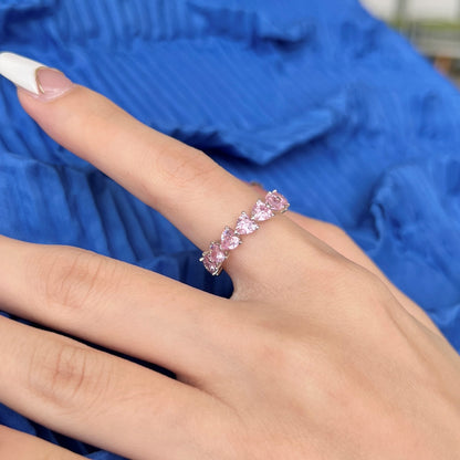 [Revel Jewelry]0.25 Carat Radiant Romance Heart Cut Lover Ring