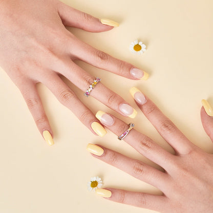 [Revel Jewelry]Energischer eleganter Ring mit Radiant-Schliff für Partys