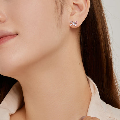 [Revel Jewelry]Ornate Butterfly Shape Daily Earrings