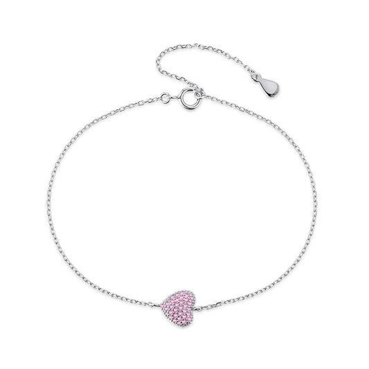 [Revel Jewelry]Heart-Shaped Gentle and Versatile Bracelet