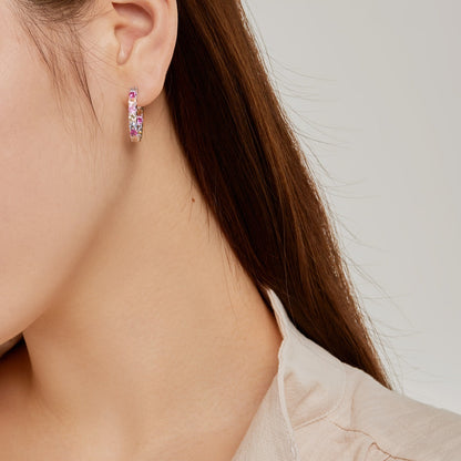 [Revel Jewelry]Unique Round Cut Daily Earrings
