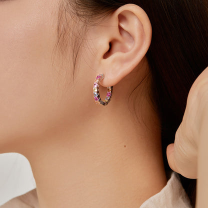 [Revel Jewelry]Unique Round Cut Daily Earrings