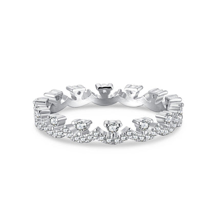 [Revel Jewelry]Elegant Resplendent Round Shape Party Ring
