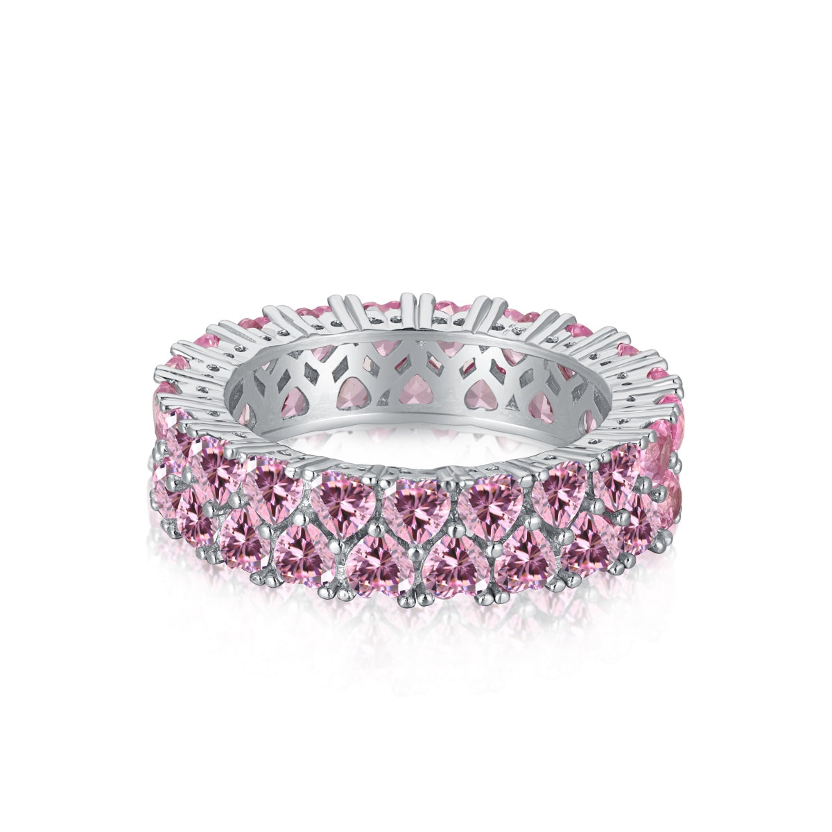 [Revel Jewelry]Sparkling Full Heart Ring