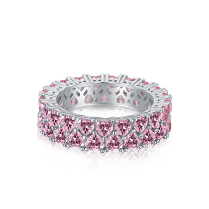 [Revel Jewelry]Sparkling Full Heart Ring