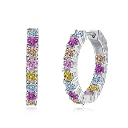 [Revel Jewelry]Unique Round Cut Daily Earrings