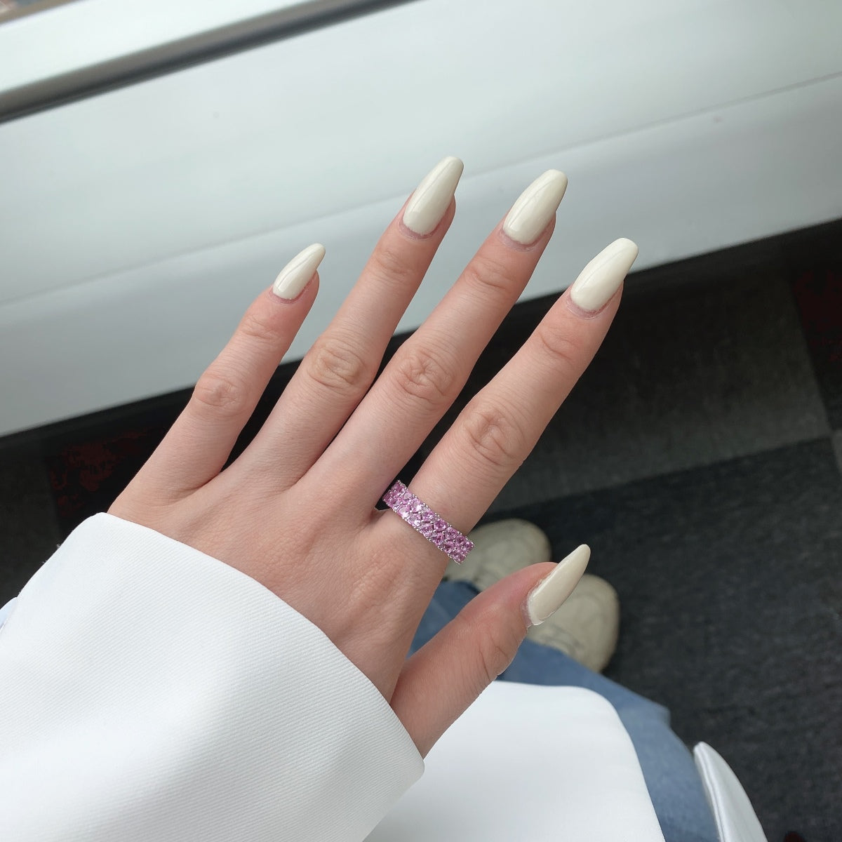 [Revel Jewelry]Sparkling Full Heart Ring