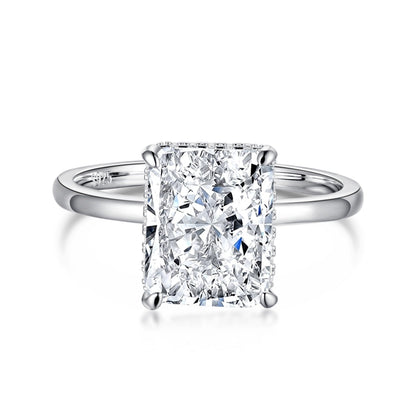 [Revel Jewelry]4.0 Carat Ornate Enchanting Radiand Cut Banquet Ring
