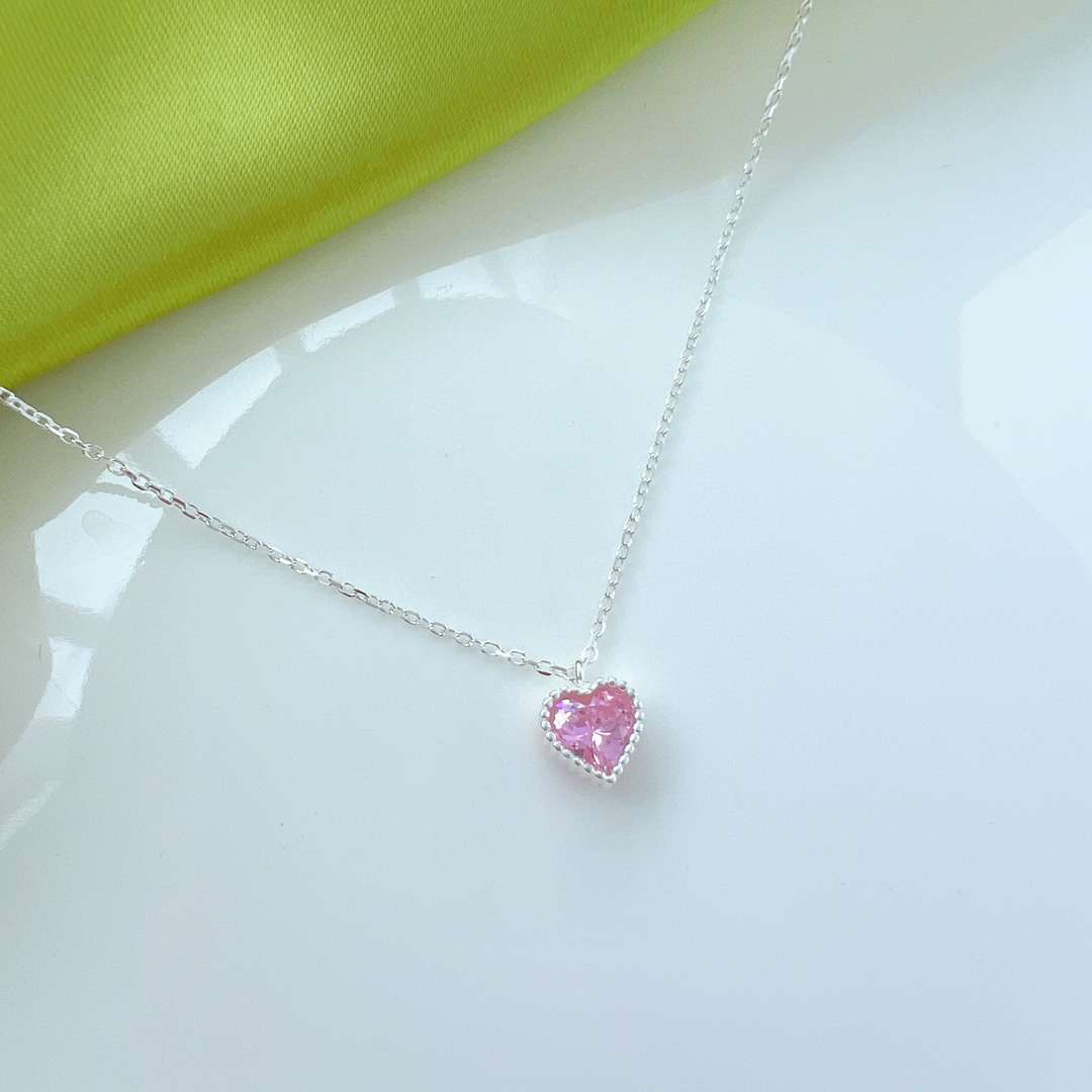 [Revel Jewelry]Ornate Heart Shape Necklace