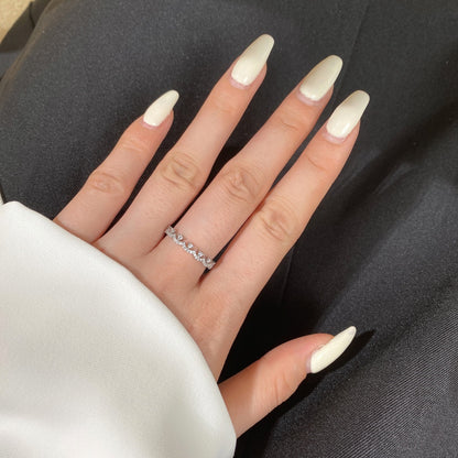 [Revel Jewelry]Elegant Resplendent Round Shape Party Ring