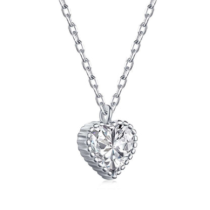 [Revel Jewelry]Ornate Heart Shape Necklace