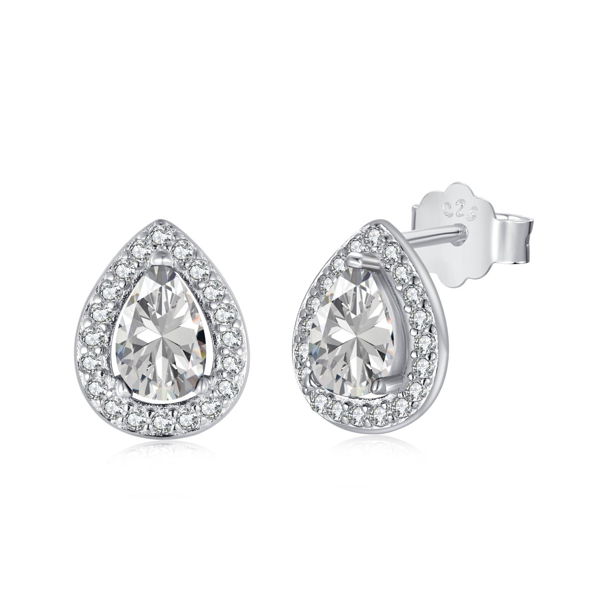 [Revel Jewelry]Luxurious Water Drop Shape Earrings